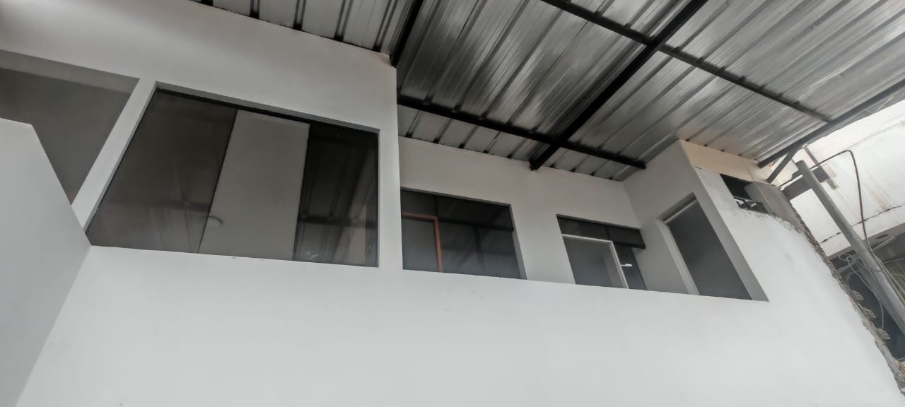 Vista de la remodelación